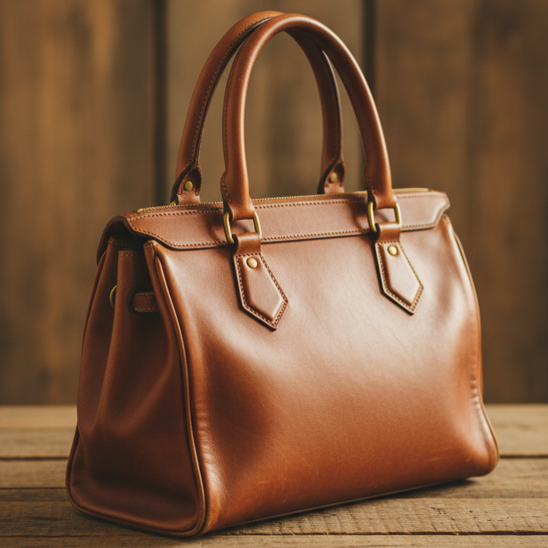 Vintage Leather Handbag