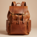 Premium Leather Backpack