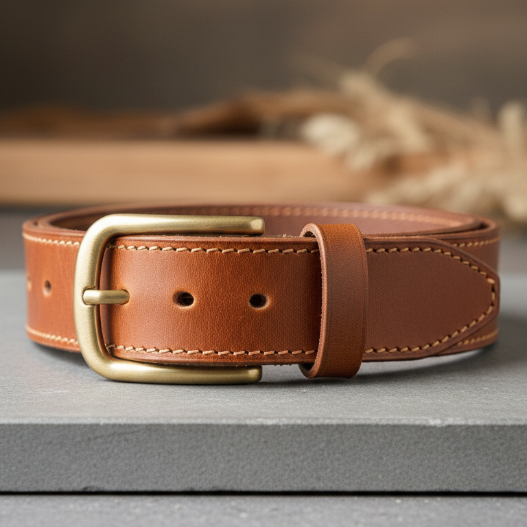Artisanal Leather Belt