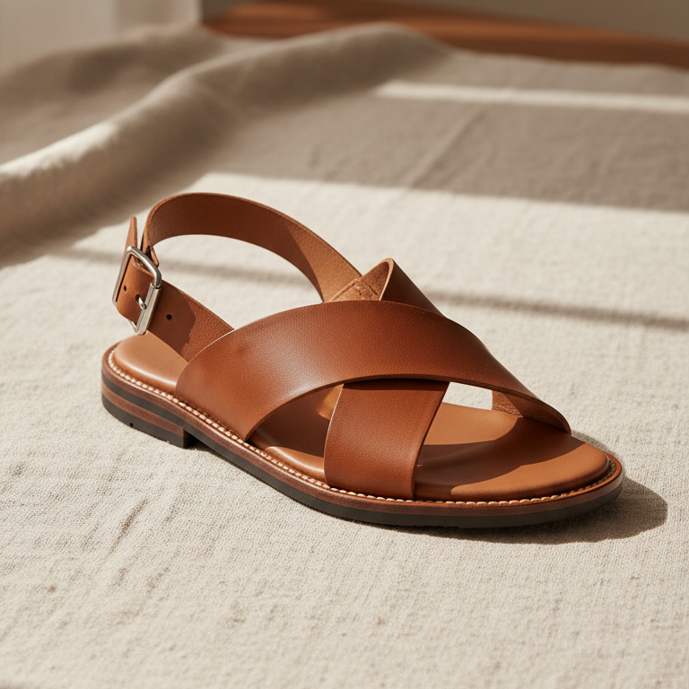 Contemporary Leather Men's Sandal