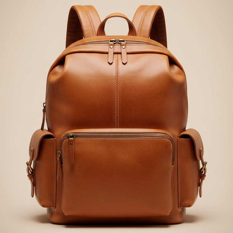 Leather Backpack