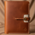 Leather Travel Documentation Folder